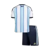 Kid's Argentina Home Soccer Jersey Kit(Jersey+Shorts) 2025/26 - Soccerdeal