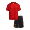 Kid's Belgium Home Soccer Jersey Kit(Jersey+Shorts) 2025/26 - Soccerdeal