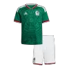 Kid's Mexico Home Soccer Jersey Kit(Jersey+Shorts) 2025/26 - Soccerdeal