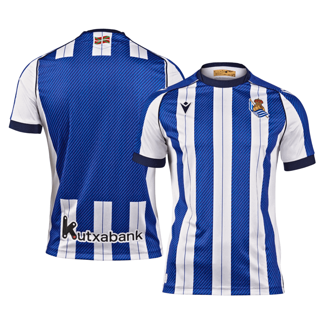 Real Sociedad Home Soccer Jersey 2025/26 - Soccerdeal