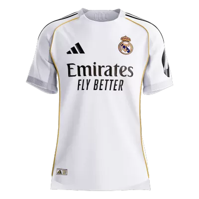 Authentic Real Madrid Home Soccer Jersey 2025/26 - Soccerdeal