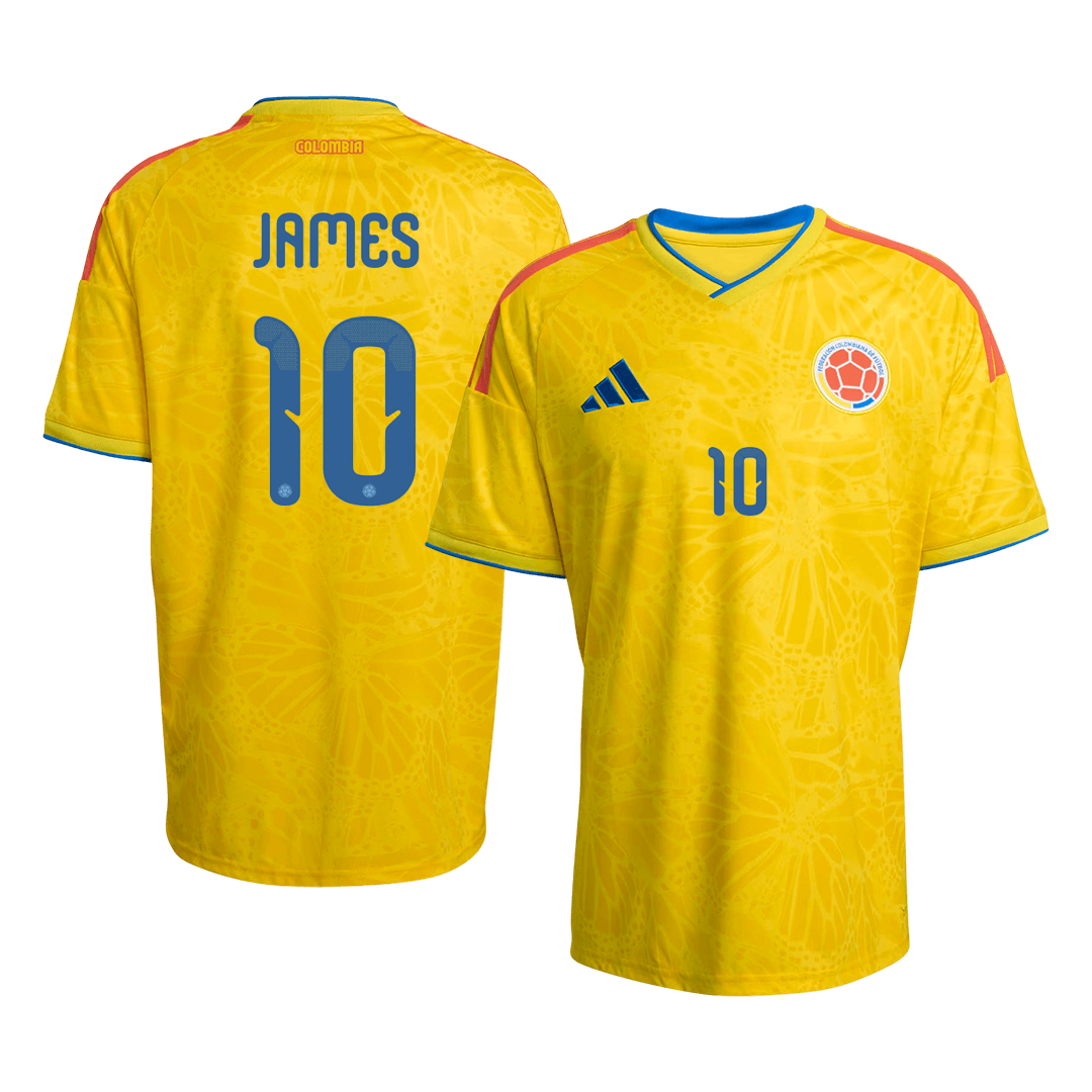 JAMES #10 Colombia Home Soccer Jersey 2026 - Soccerdeal