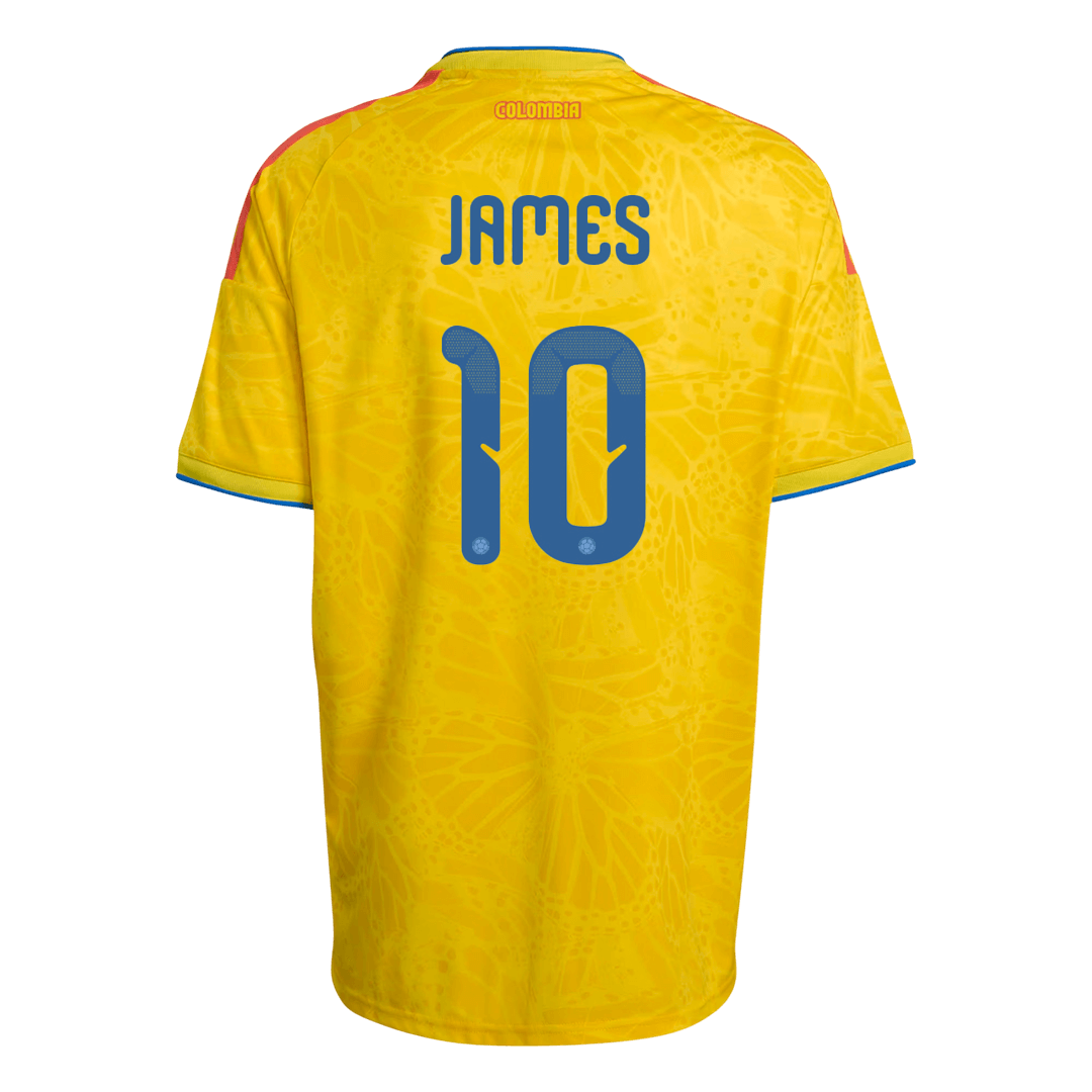 JAMES #10 Colombia Home Soccer Jersey 2026 - Soccerdeal