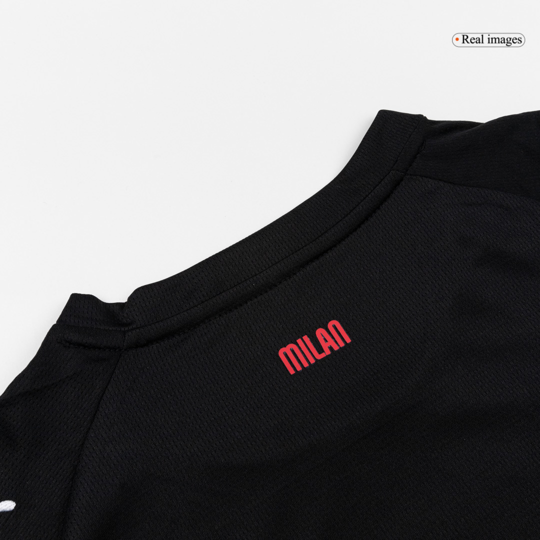 AC Milan Home Long Sleeve Soccer Jersey 2025/26 - Soccerdeal