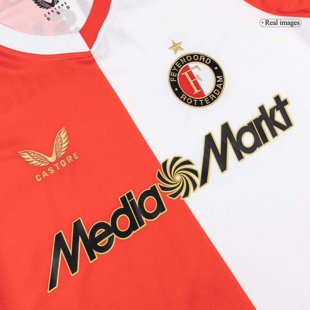Feyenoord Home Soccer Jersey 2025/26 - Soccerdeal