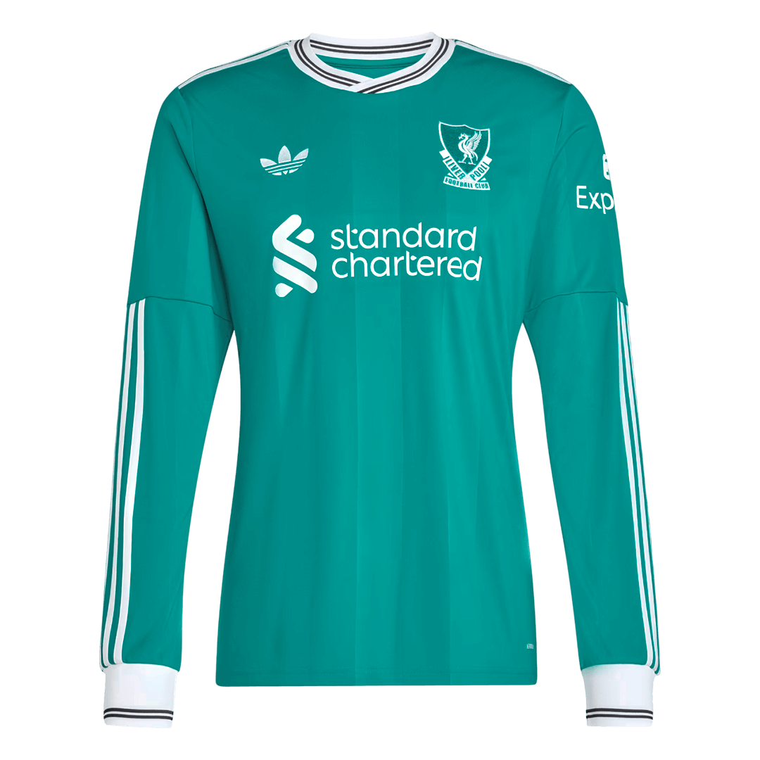 Liverpool Third Away Long Sleeve Soccer Jersey 2025/26 - Soccerdeal