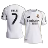 Authentic VINI JR. #7 Real Madrid Home Soccer Jersey 2025/26 - Soccerdeal