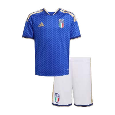 Kid's Italy Home Soccer Jersey Kit(Jersey+Shorts) 2025/26 - Soccerdeal