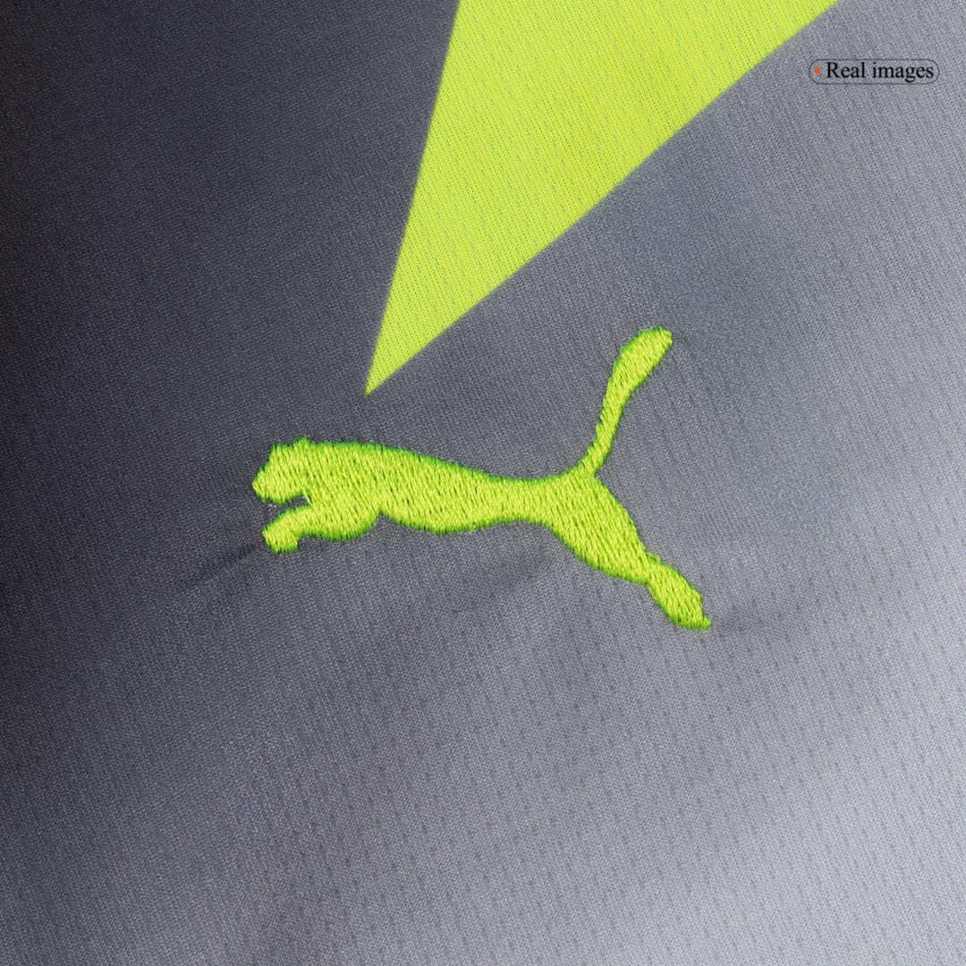 Kid's Borussia Dortmund Away Soccer Jersey Kit(Jersey+Shorts) 2025/26 - Soccerdeal