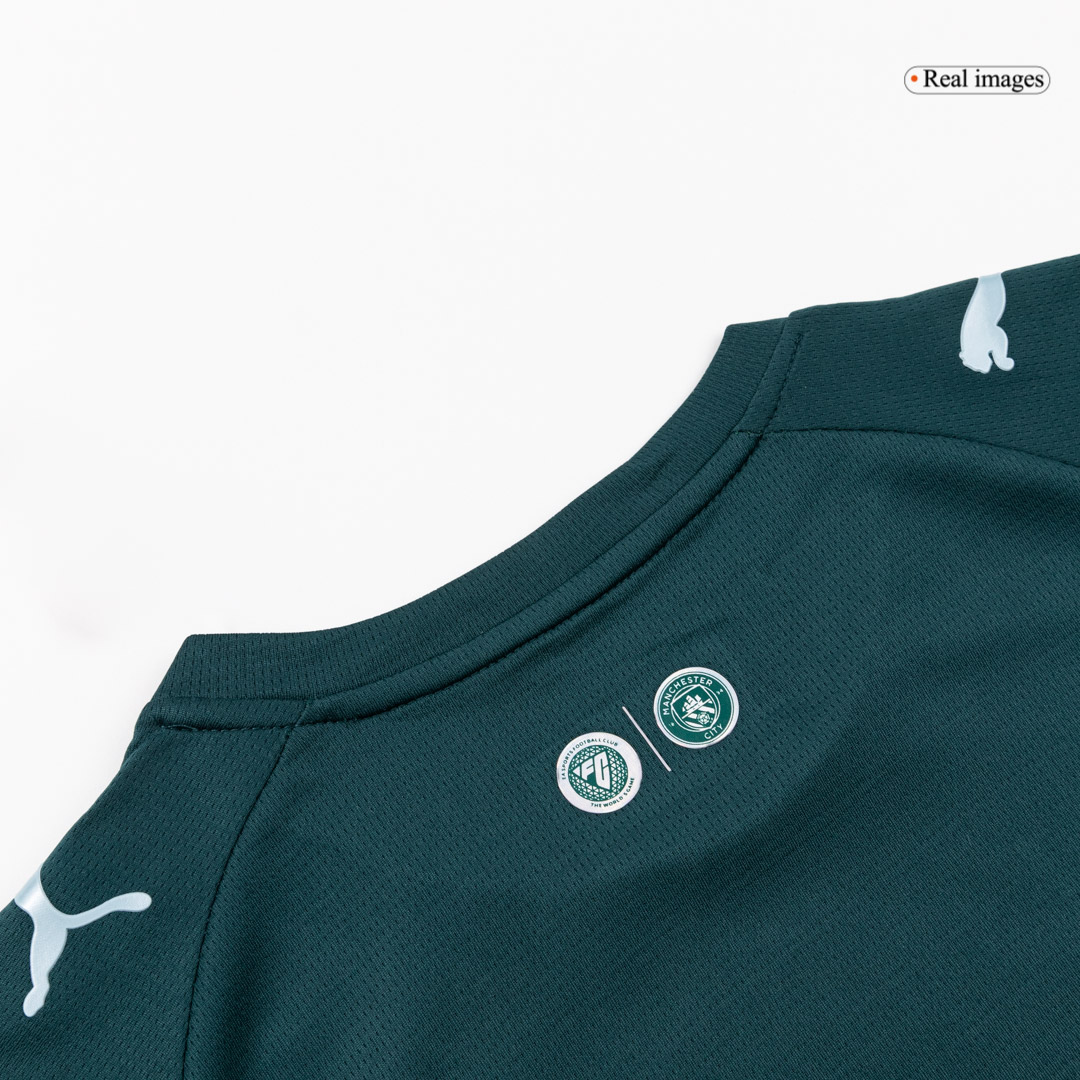 Kid's Manchester City Soccer Jersey Kit(Jersey+Shorts) 2025/26 - Soccerdeal