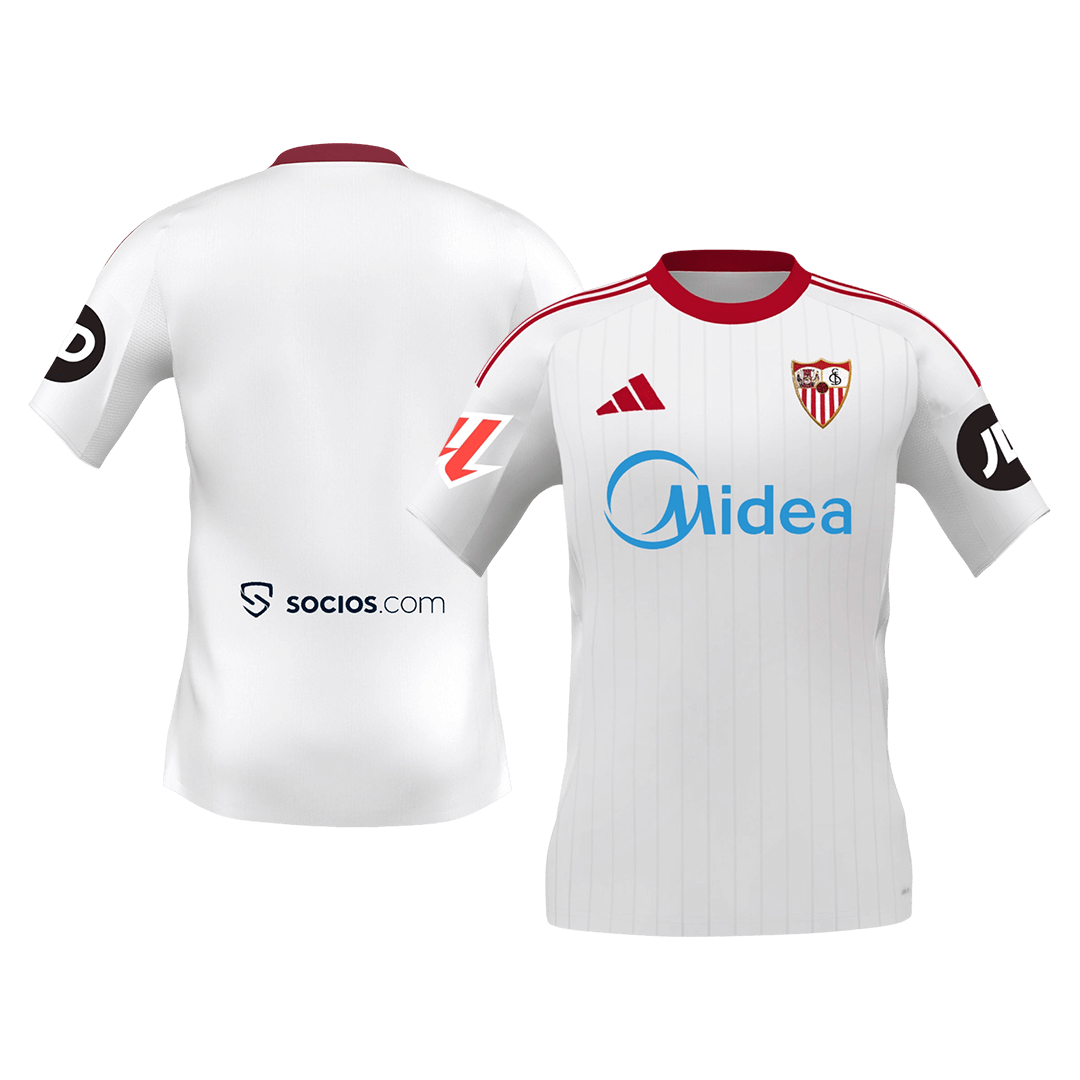 Sevilla Home Soccer Jersey 2025/26 - Soccerdeal