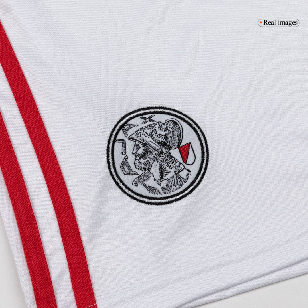 Kid's Ajax Home Soccer Jersey Kit(Jersey+Shorts) 2025/26 - Soccerdeal