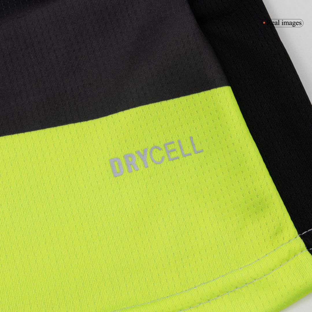 Kid's Borussia Dortmund Away Soccer Jersey Kit(Jersey+Shorts) 2025/26 - Soccerdeal