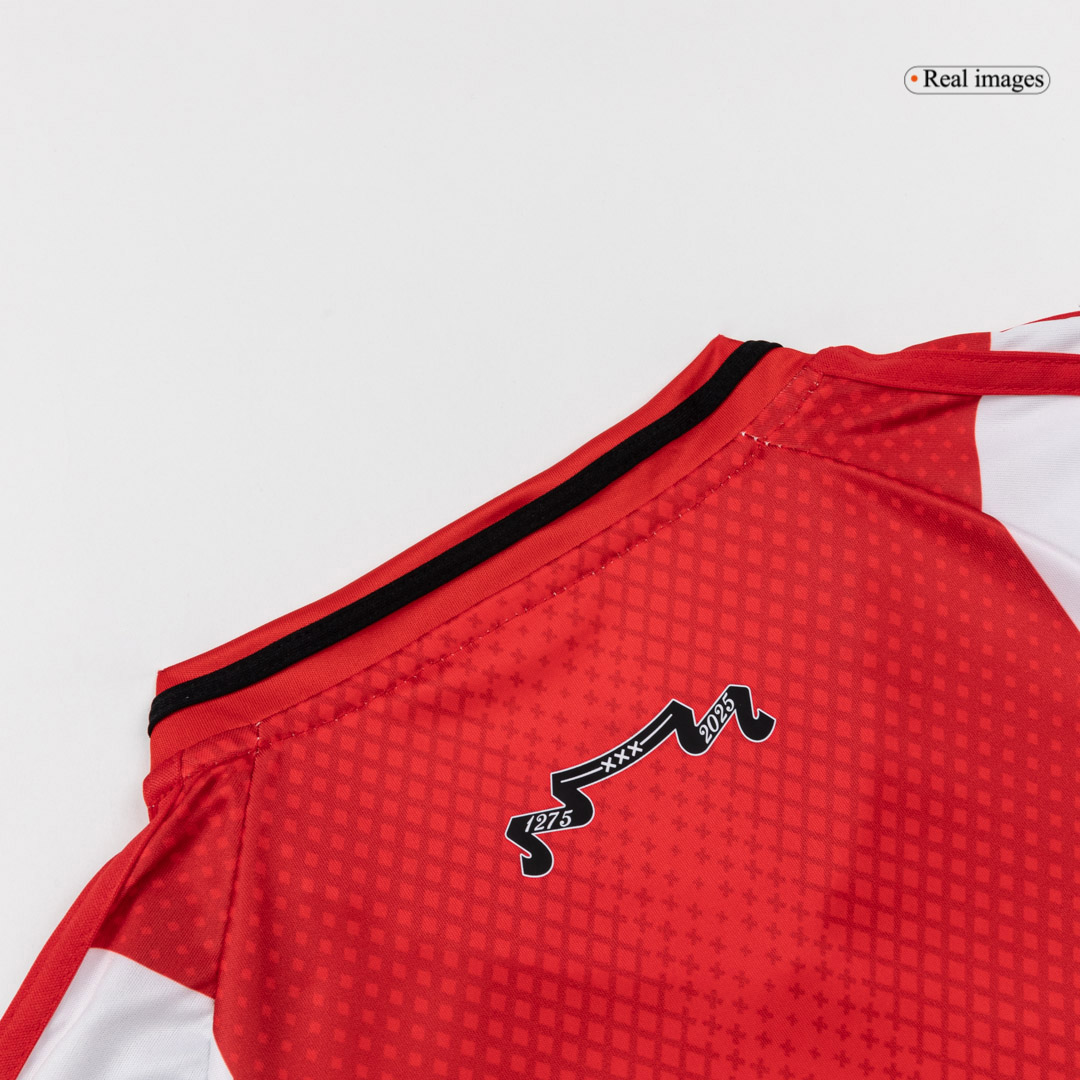 Kid's Ajax Home Soccer Jersey Kit(Jersey+Shorts) 2025/26 - Soccerdeal