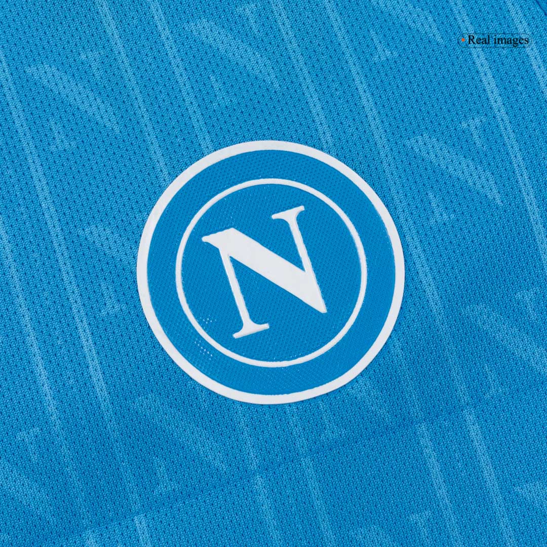 Kid's Napoli Home Soccer Jersey Kit(Jersey+Shorts+Socks) 2025/26 - Soccerdeal