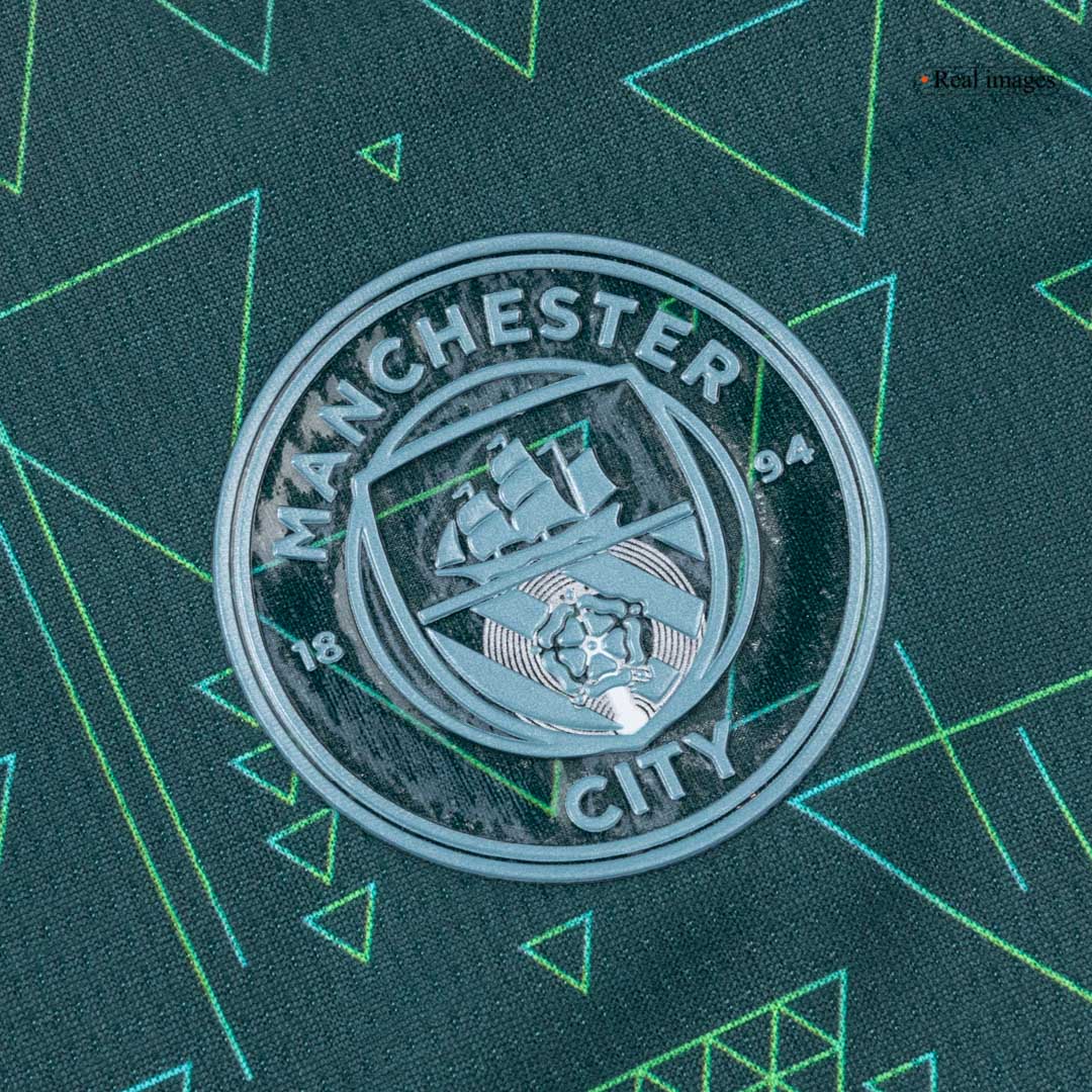 Kid's Manchester City Soccer Jersey Kit(Jersey+Shorts) 2025/26 - Soccerdeal