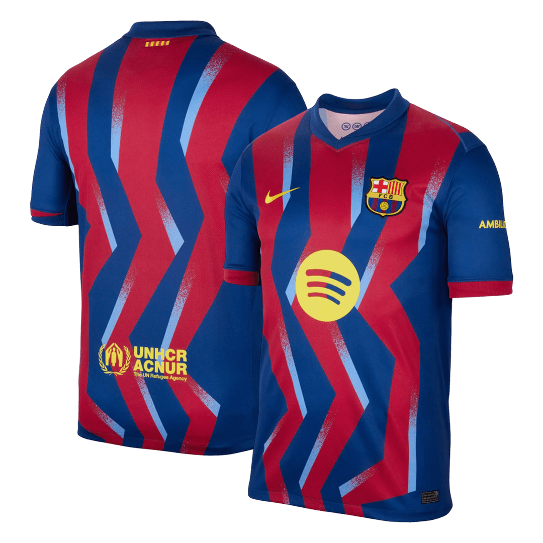 Barcelona Fourth Away Soccer Jersey Kit(Jersey+Shorts) 2025/26 - Soccerdeal