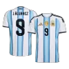 J.ÁLVAREZ #9 Argentina Home Soccer Jersey 2026 - Soccerdeal