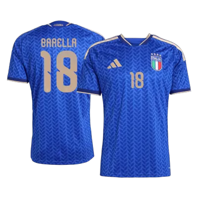 BARELLA #18 Italy Home Soccer Jersey 2026 - Soccerdeal