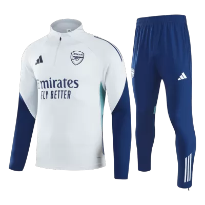 Kid's Arsenal Zipper Sweatshirt Kit(Top+Pants) 2025/26 - Soccerdeal