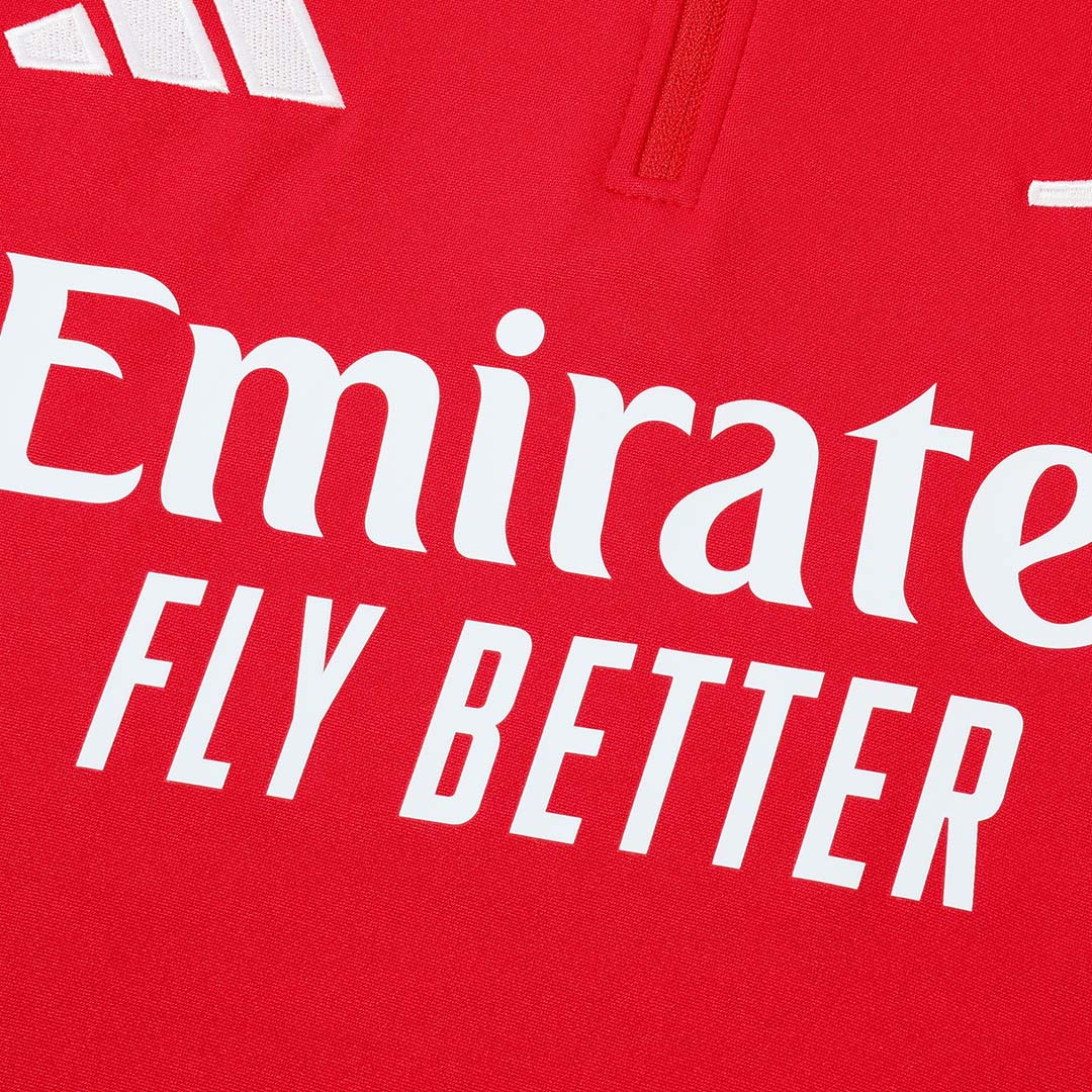 Kid's Arsenal Zipper Sweatshirt Kit(Top+Pants) 2025/26 - Soccerdeal