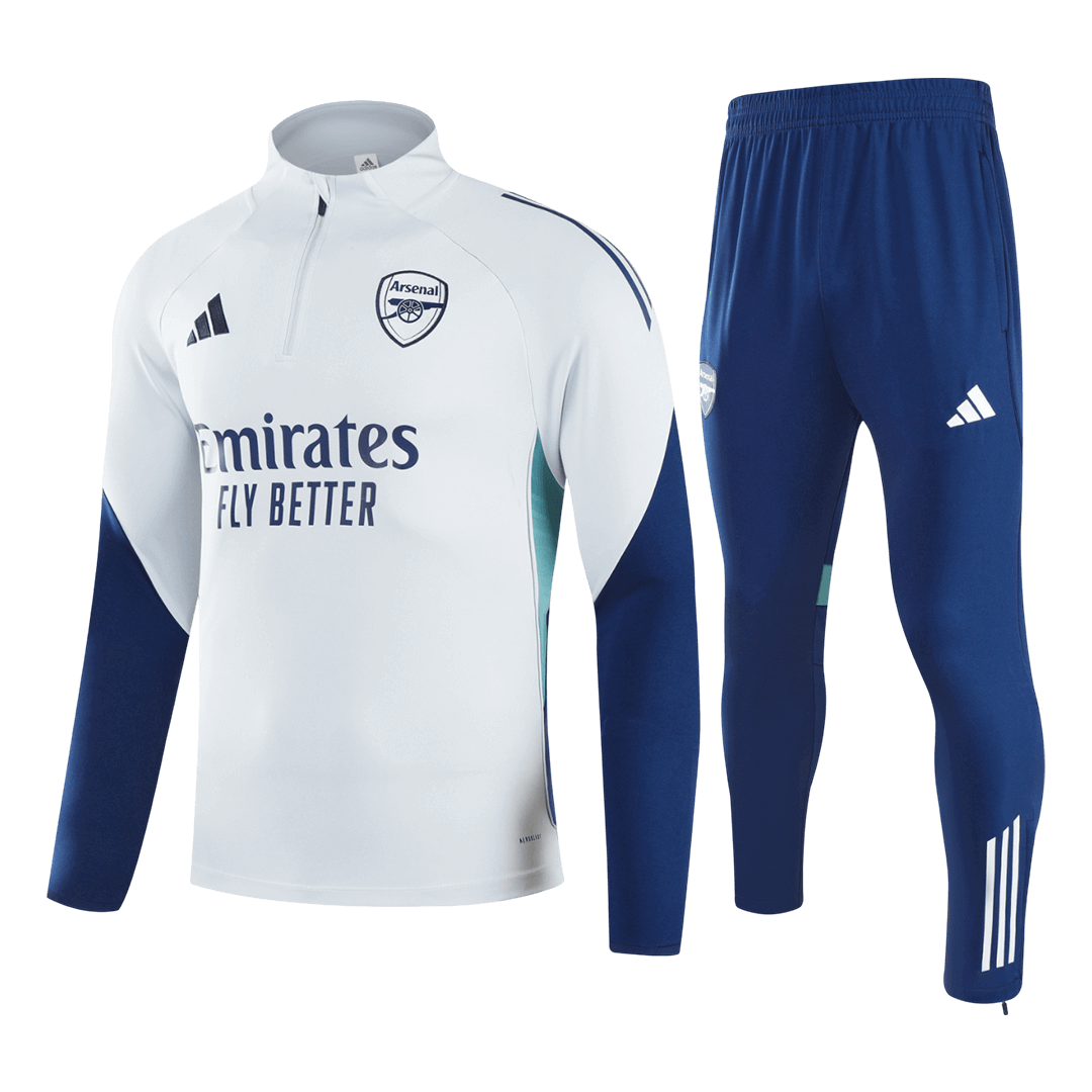 Arsenal Zipper Sweatshirt Kit(Top+Pants) 2025/26 - Soccerdeal