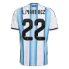 L.MARTÍNEZ #22 Argentina Home Soccer Jersey 2026 - Soccerdeal