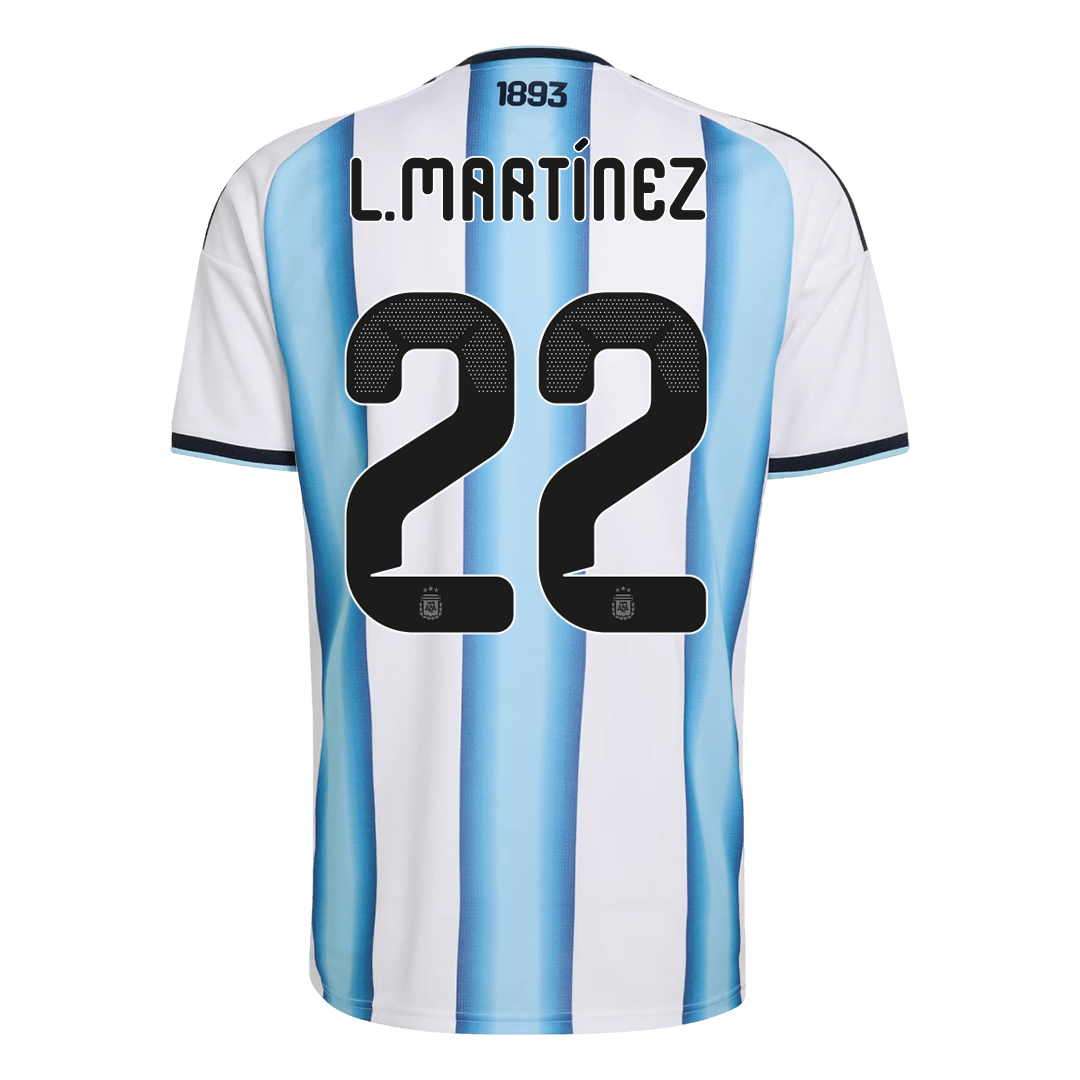 L.MARTÍNEZ #22 Argentina Home Soccer Jersey 2026 - Soccerdeal