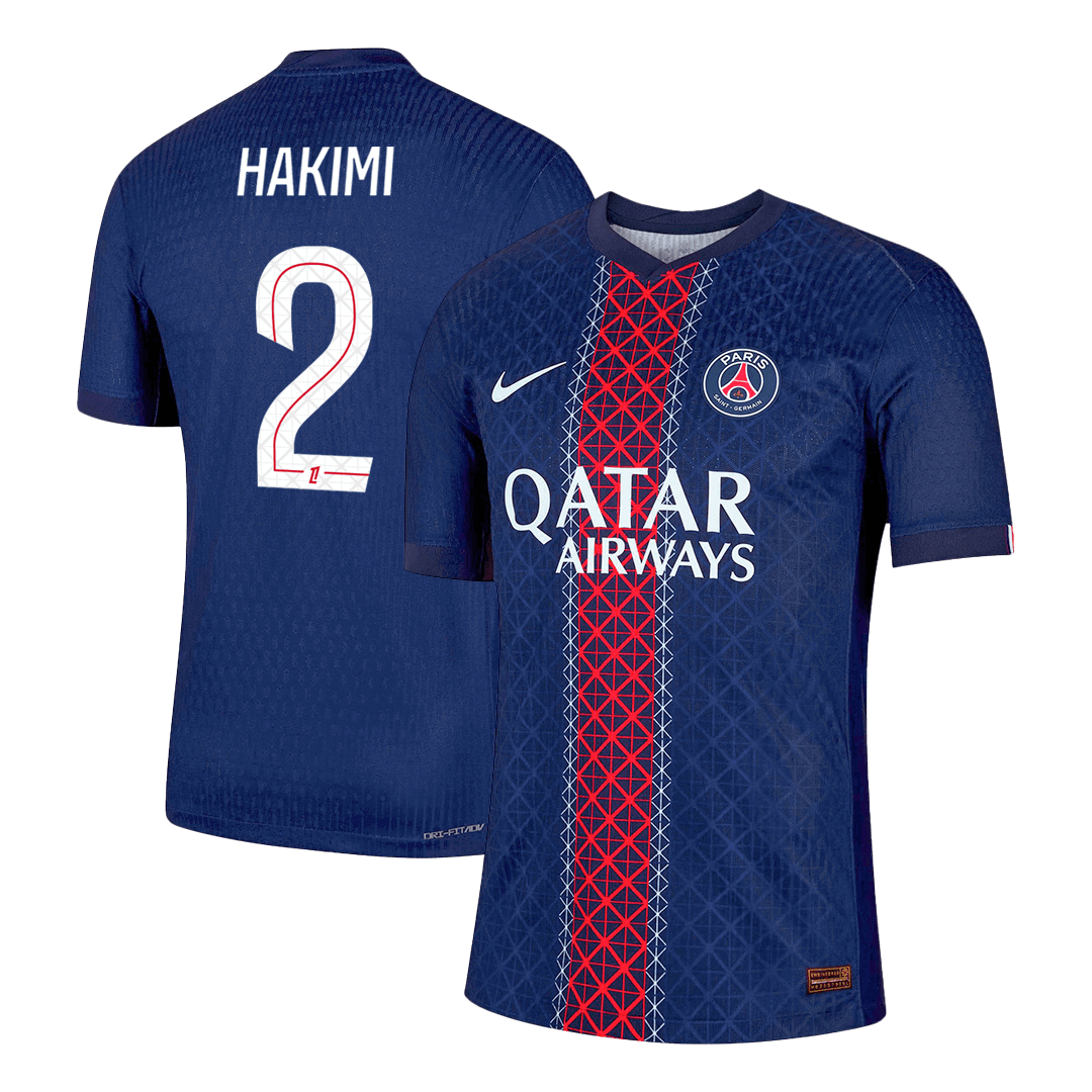 HAKIMI #2 PSG Home Soccer Jersey 2025/26 Player Version - Soccerdeal