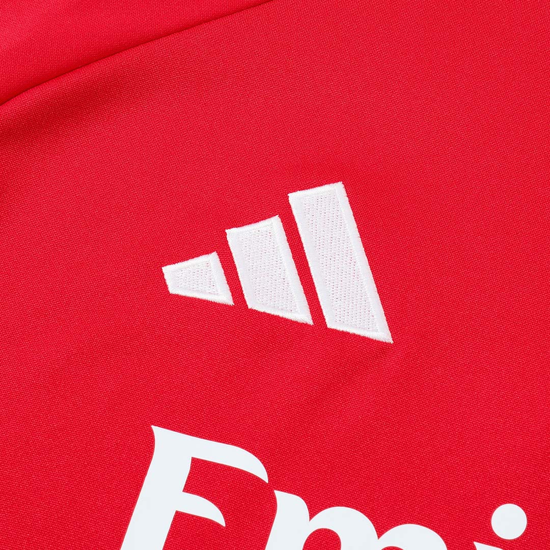 Kid's Arsenal Zipper Sweatshirt Kit(Top+Pants) 2025/26 - Soccerdeal