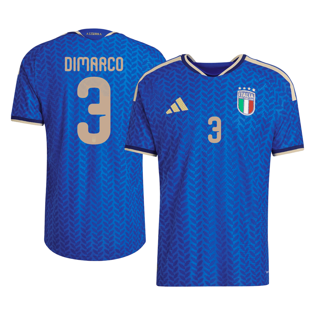 DIMARCO #3 Italy Home Soccer Jersey 2026 Player Version - Soccerdeal