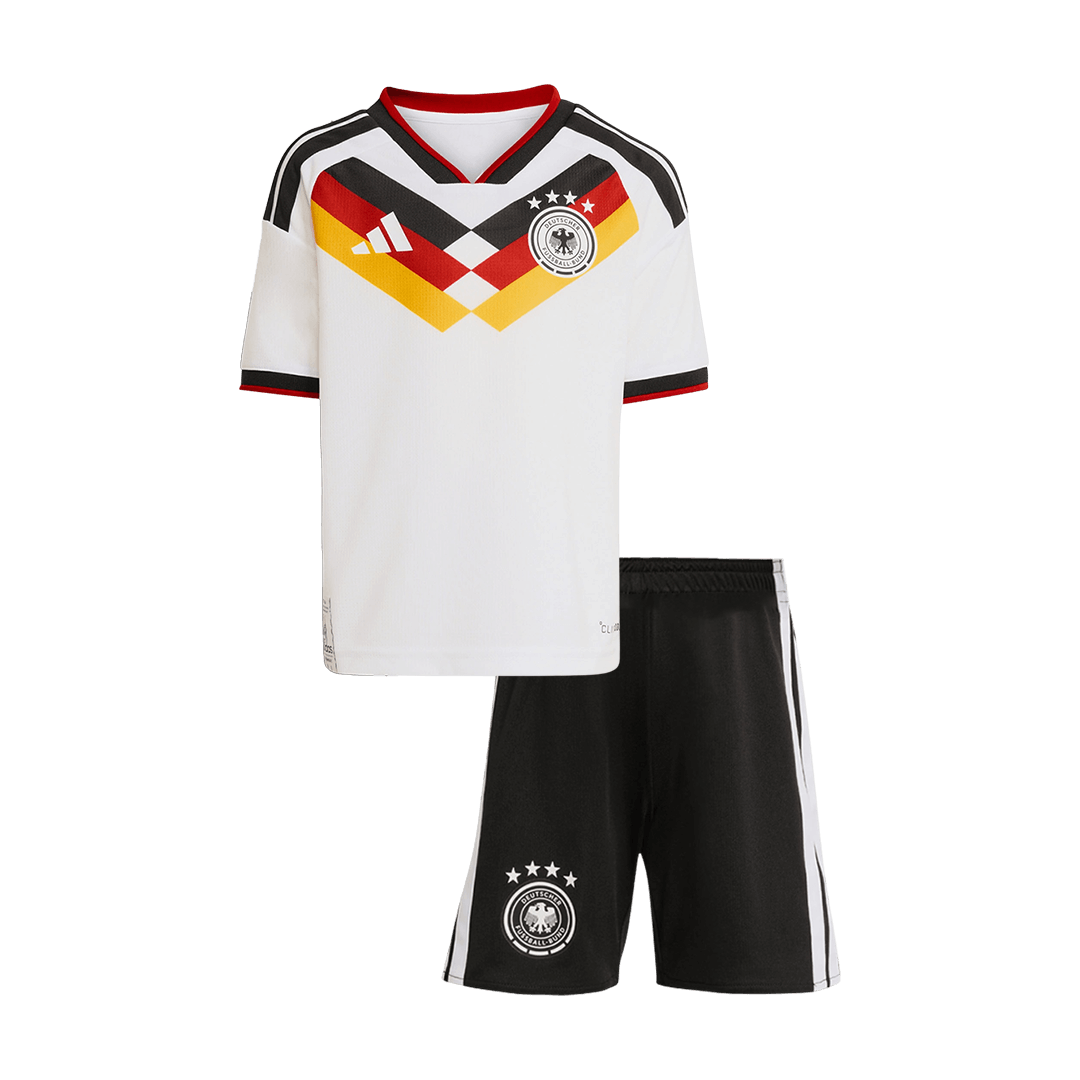 Kid's Germany Home Soccer Jersey Kit(Jersey+Shorts) 2026 - Soccerdeal