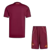 Roma Home Soccer Jersey Kit(Jersey+Shorts) 2025/26 - Soccerdeal