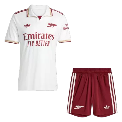 Arsenal Third Away Soccer Jersey Kit(Jersey+Shorts) 2025/26 - Soccerdeal