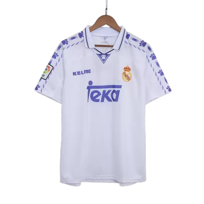 Retro 1996/97 Real Madrid Home Soccer Jersey - Soccerdeal