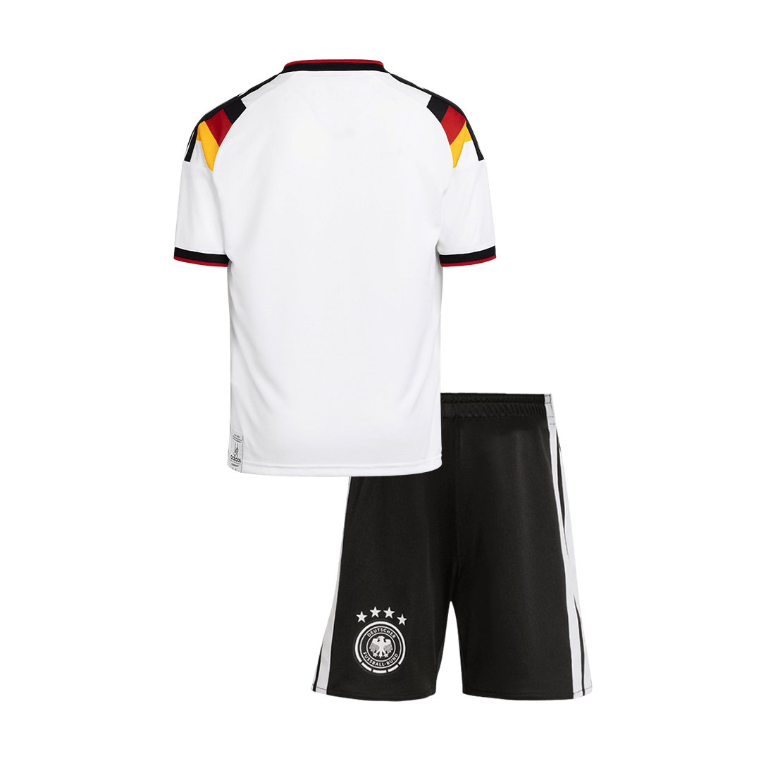 Kid's Germany Home Soccer Jersey Kit(Jersey+Shorts) 2026 - Soccerdeal