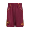 Roma Home Soccer Shorts 2025/26 - Soccerdeal
