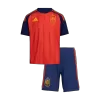 Kid's Spain Home Soccer Jersey Kit(Jersey+Shorts) 2026 - Soccerdeal
