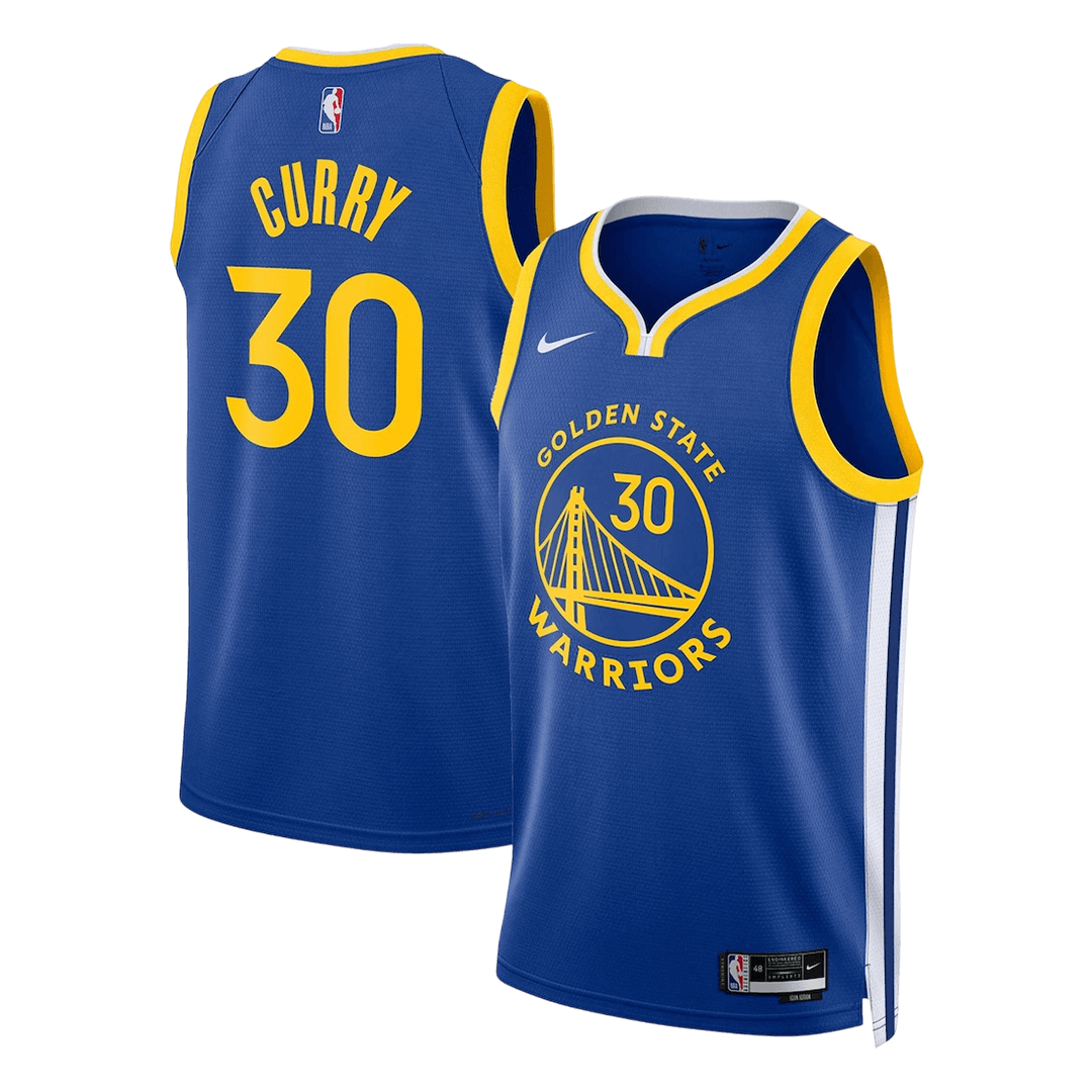 Golden State Warriors Curry #30 Swingman NBA Jersey - Icon Edition - Soccerdeal