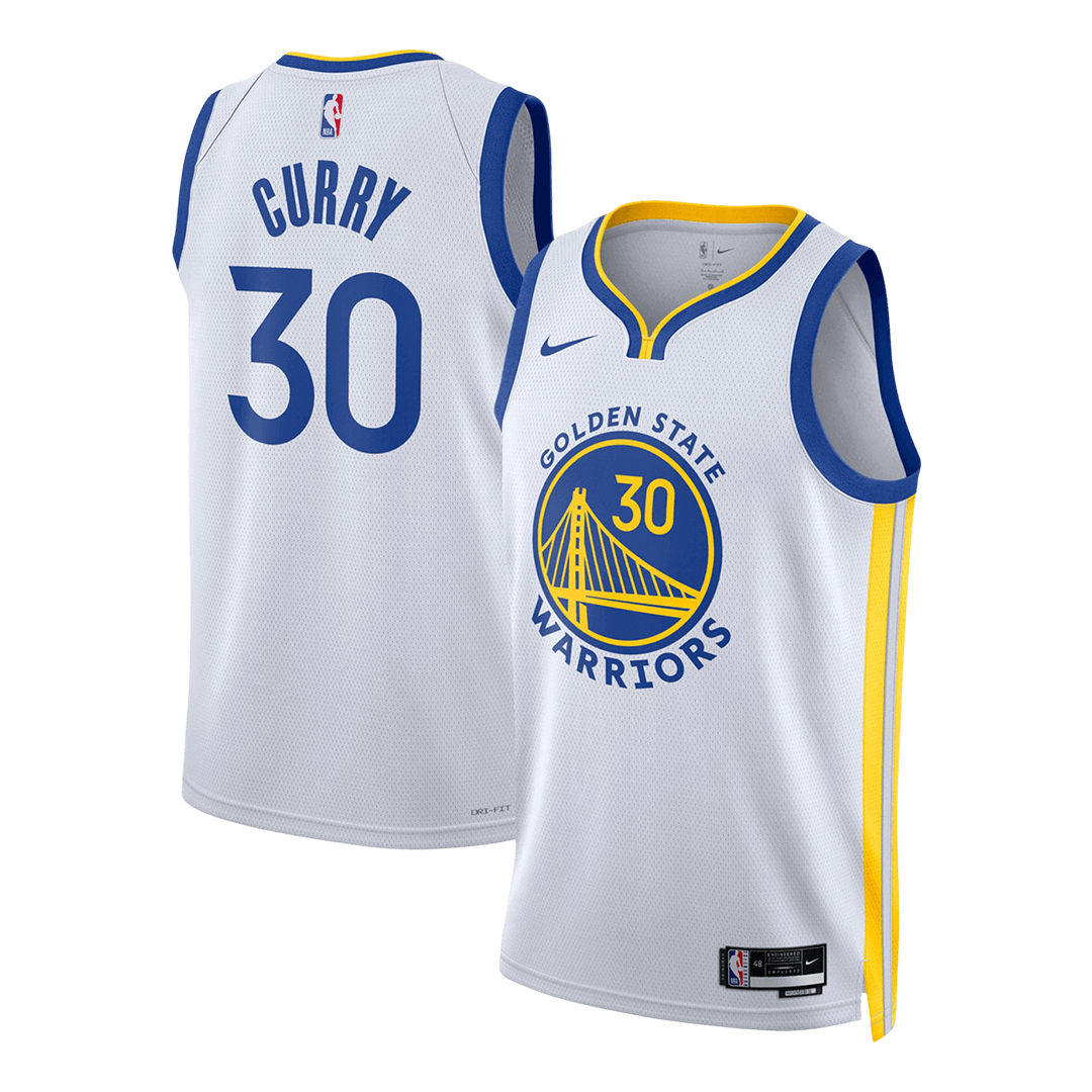 Golden State Warriors Curry #30 Swingman NBA Jersey - Association Edition - Soccerdeal