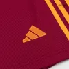 Roma Home Soccer Shorts 2025/26 - Soccerdeal