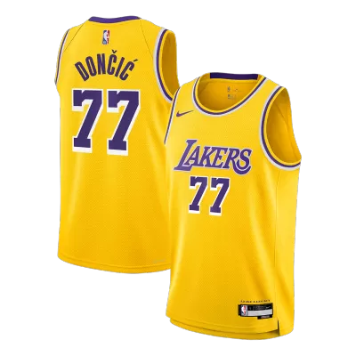 Los Angeles Lakers Dončić #77 Swingman NBA Jersey - Icon Edition - Soccerdeal