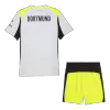 Borussia Dortmund Away Soccer Jersey Kit(Jersey+Shorts) 2025/26 - Soccerdeal