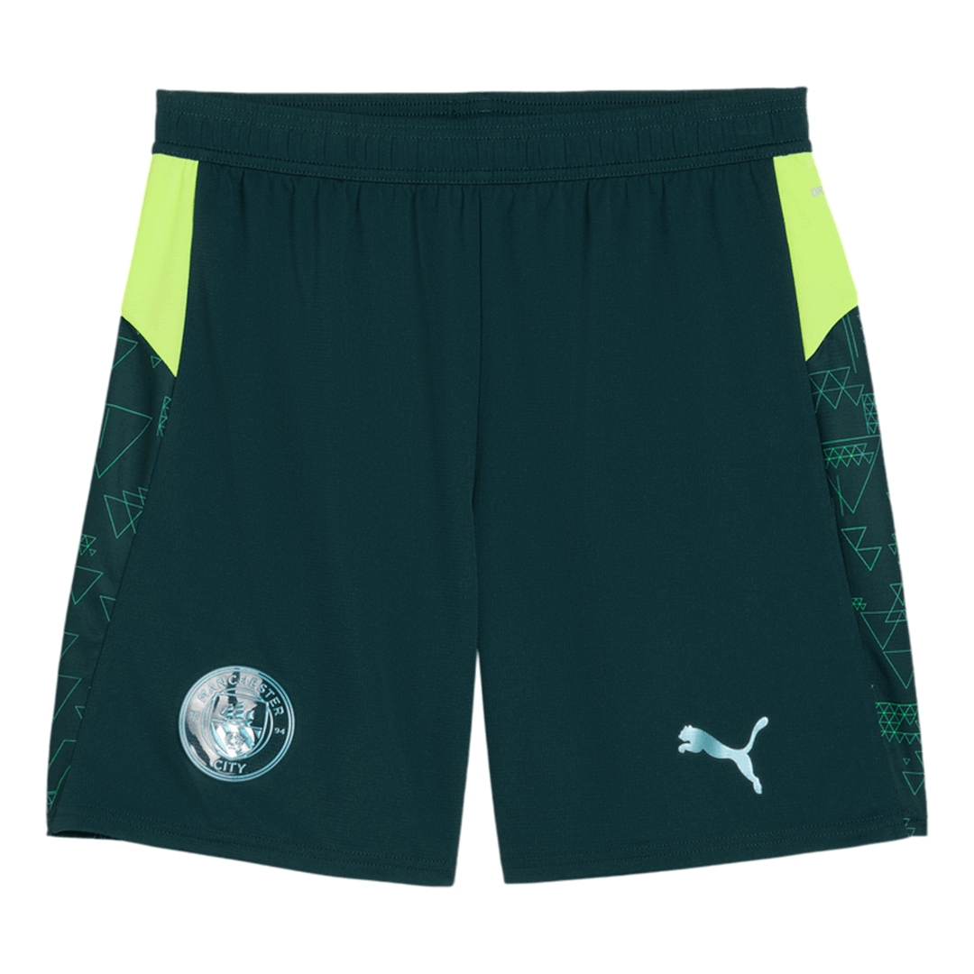 Manchester City Fourth Away Soccer Shorts 2025/26 - Soccerdeal
