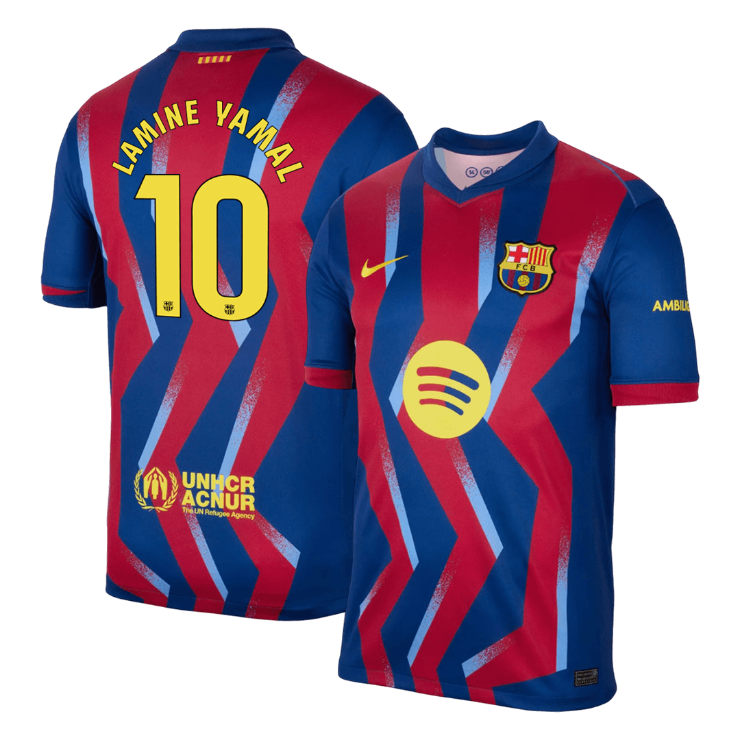 LAMINE YAMAL #10 Barcelona Fourth Away Soccer Jersey 2025/26 - Soccerdeal
