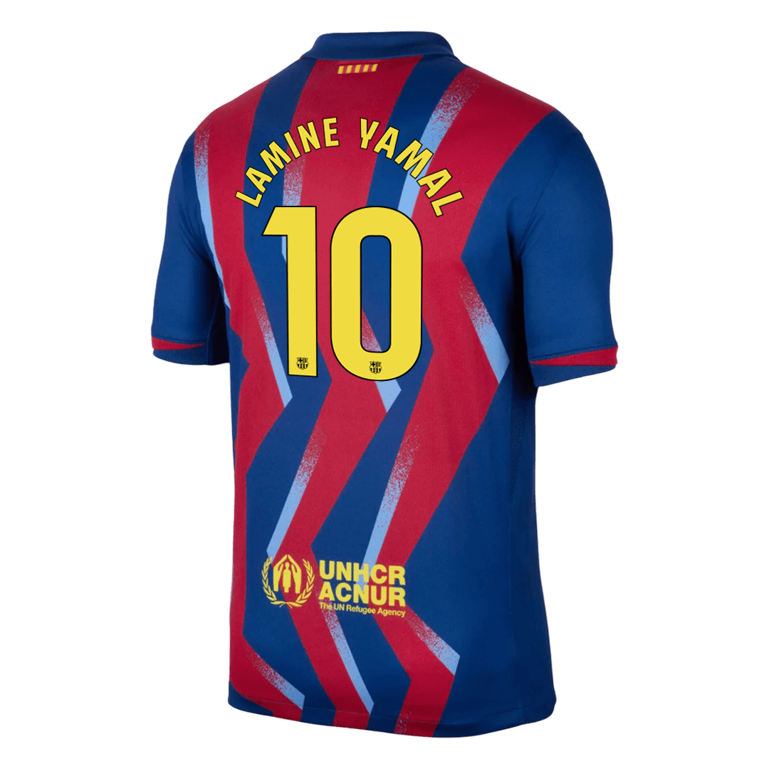 LAMINE YAMAL #10 Barcelona Fourth Away Soccer Jersey 2025/26 - Soccerdeal