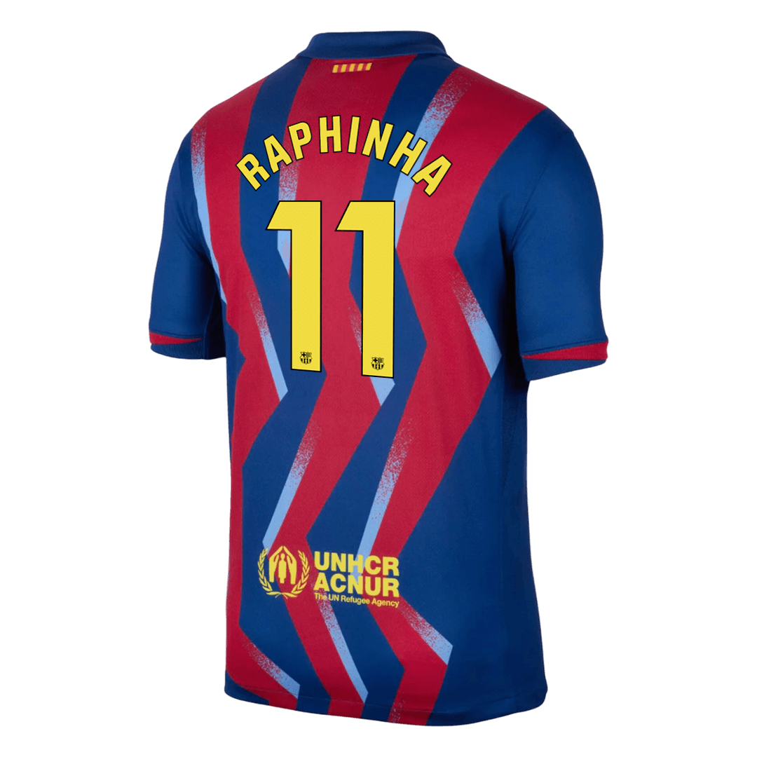 RAPHINHA #11 Barcelona Fourth Away Soccer Jersey 2025/26 - Soccerdeal