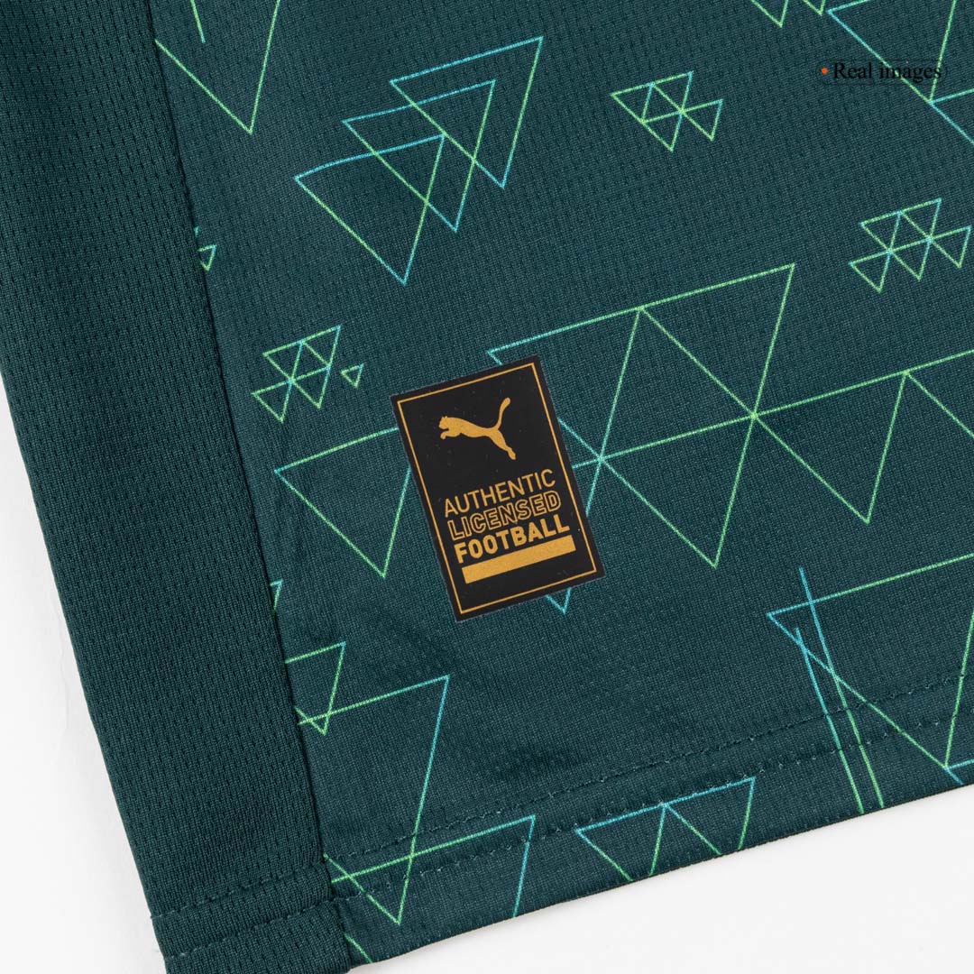 Manchester City Fourth Away Soccer Jersey Kit(Jersey+Shorts) 2025/26 - Soccerdeal