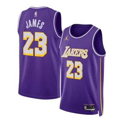 Los Angeles Lakers James #23 Swingman NBA Jersey - Statement Edition - Soccerdeal