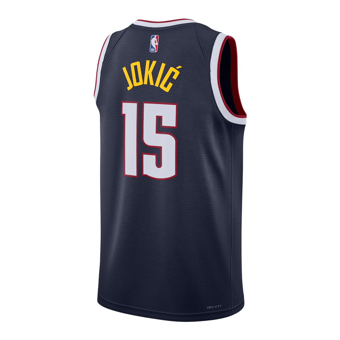 Denver Nuggets Jokić #15 Swingman NBA Jersey - Icon Edition - Soccerdeal